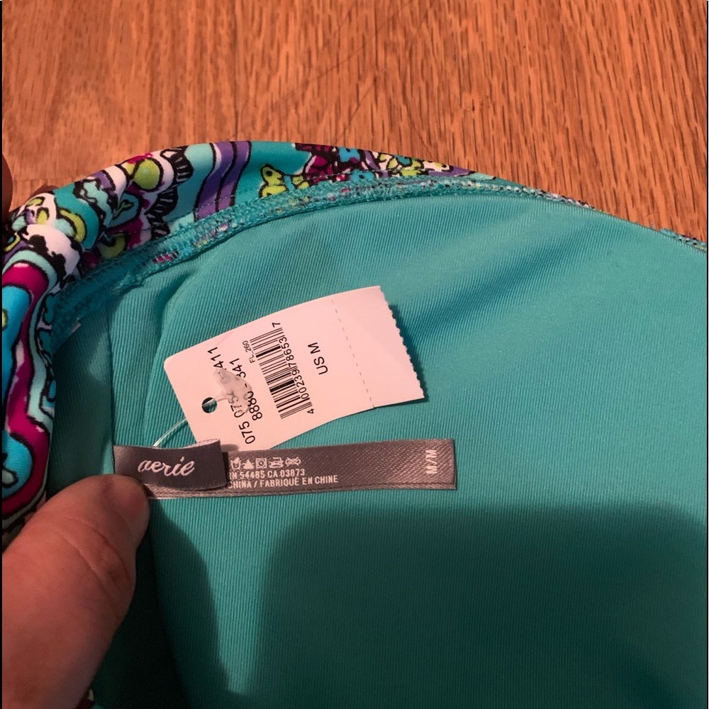 Aerie paisley bandeau bikini top! - Picture 3 of 4